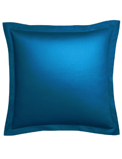 Taie d'oreiller Harmonie Satin de coton coloris Nautique