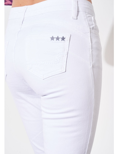Pantalon casual slim cinq poches