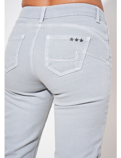 Pantalon casual slim cinq poches