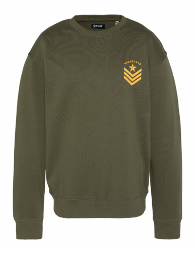 Sweat col rond imprimé army SWFIGHT SCHOTT