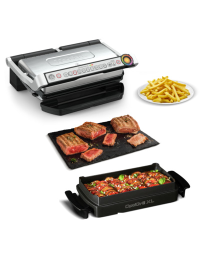 Optigrill + XL 9 en 1 avec accessoire Frites, Gratins, Nuggets, Snacks & Pâtisserie