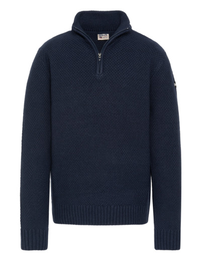 Pull camionneur maille fantaisie