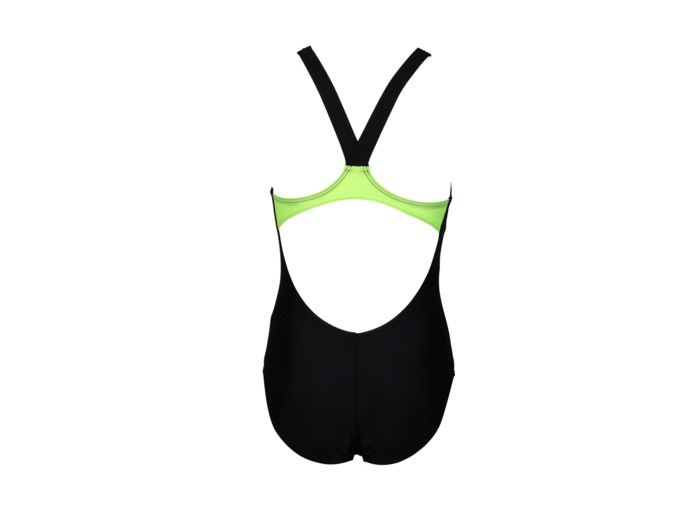 Maillot de bain de sport arena Logo V Back pour filles