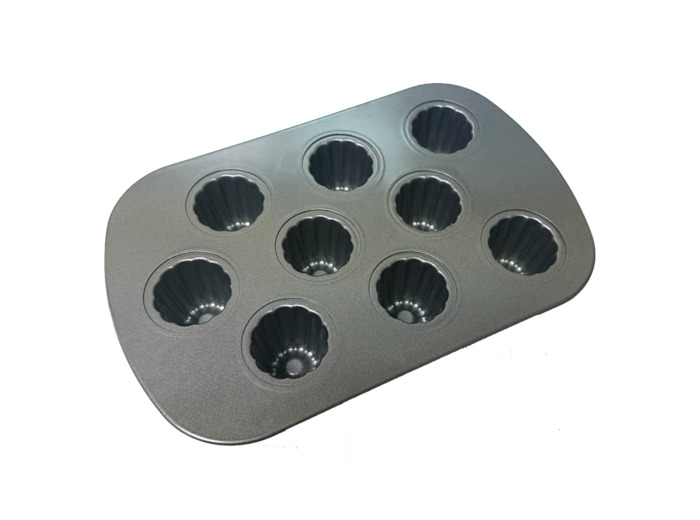 PLAQUE 9 cannelés 34x22x5.5cm