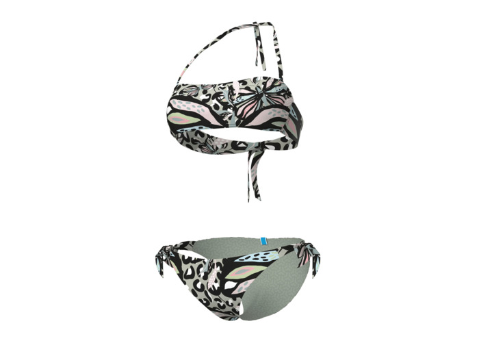 Bikini bandeau arena Water Print pour femmes