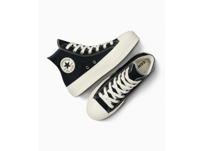 Chuck Taylor All Star Lift Hi Black/Black/Egret