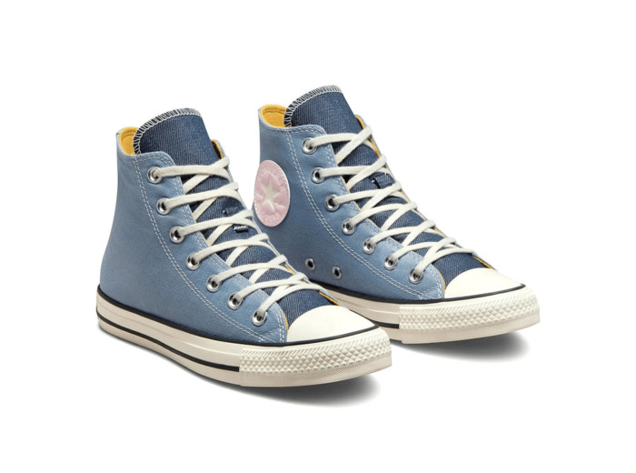 Chuck Taylor All Star Hi Ocean Retreat/Navy/Sunrise Pink
