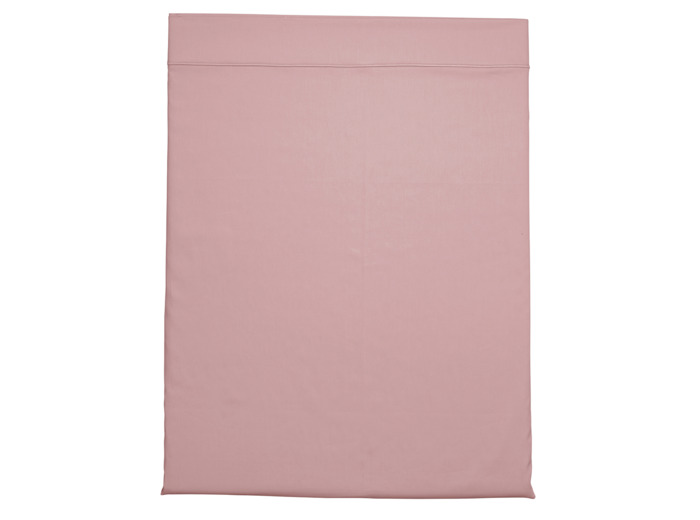 Drap plat Partition Satin de coton Coloris Rose