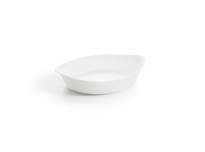 Plat de cuisson ovale 29x17cm blanc Smart Cuisine