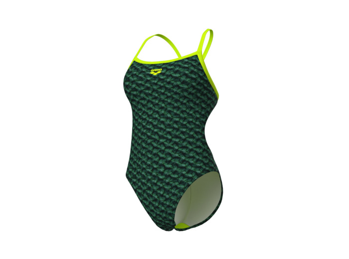 Maillot de bain arena Performance Monogram Challenge Back pour femmes