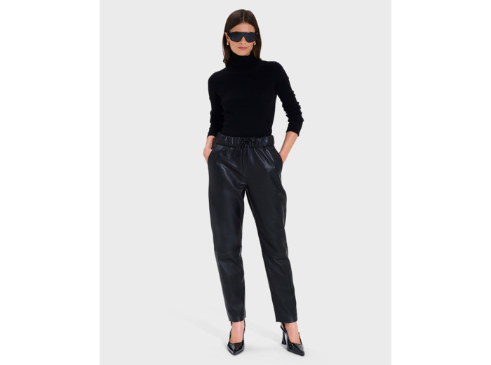 Pantalon Phuket Noir en CUIR