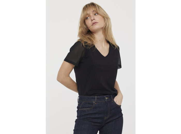 T-shirt ACELIA Black