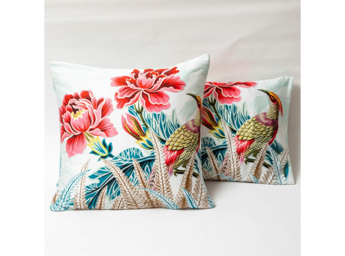 Taie d'oreiller Lyrique | Satin de Coton | Tradition des Vosges