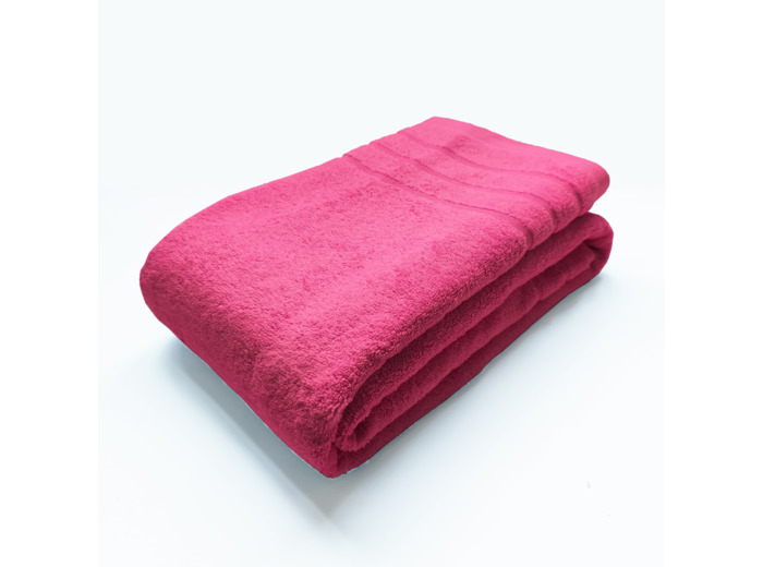Drap de bain DODO MINERAL - Coloris FUSHIA