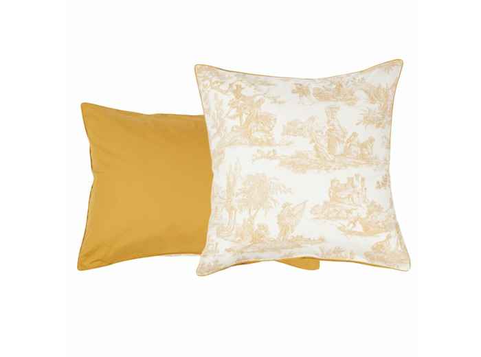 Taie Rêve en Or Toile de Jouy | Tradition des Vosges