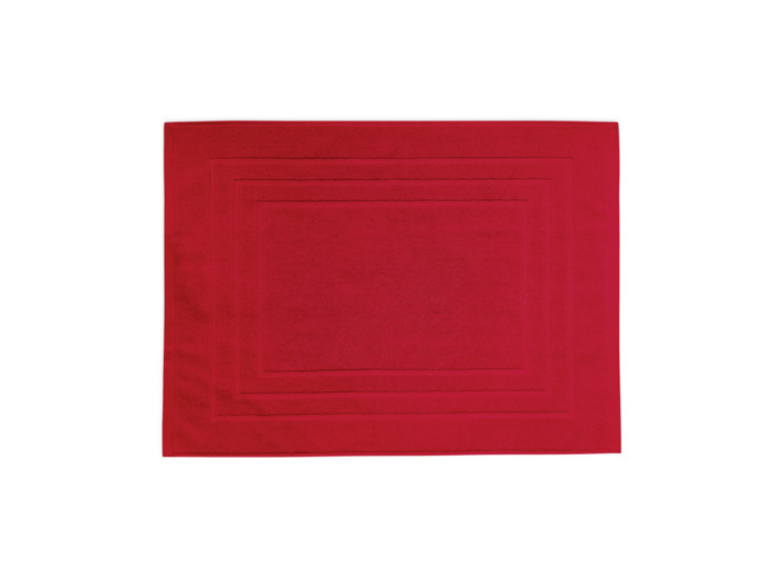 Tapis de bain DODO MINERAL - Coloris ROUGE