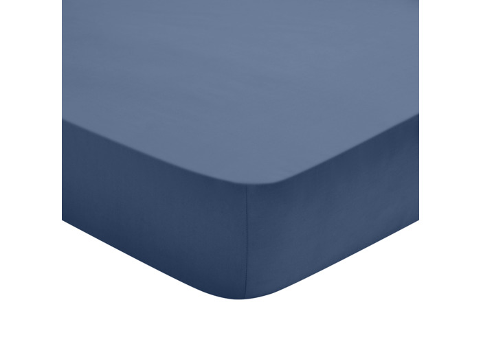 Drap Housse Studio Coton Bleu