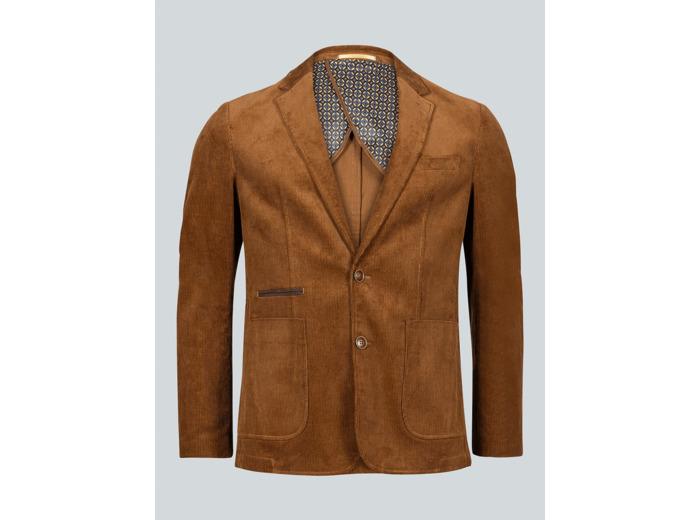 Veste En Velours Côtelé Marron