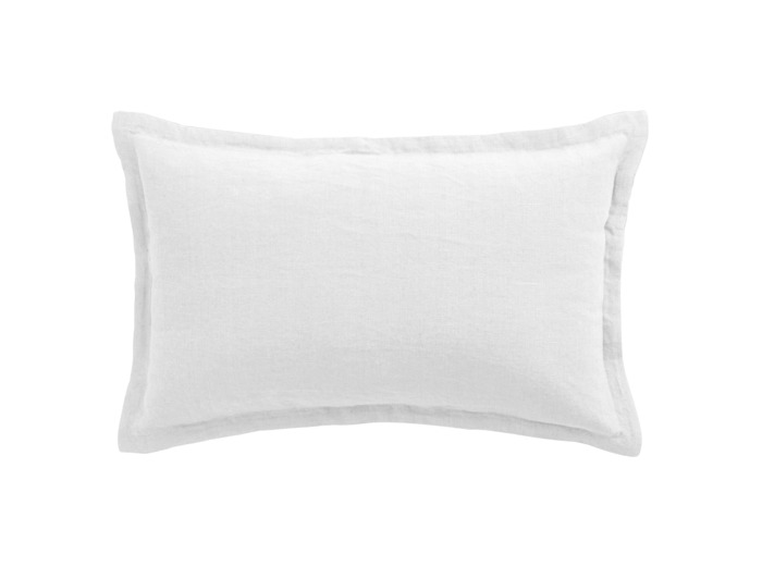 COUSSIN LIN LAVE | Rectangulaire - Blanc