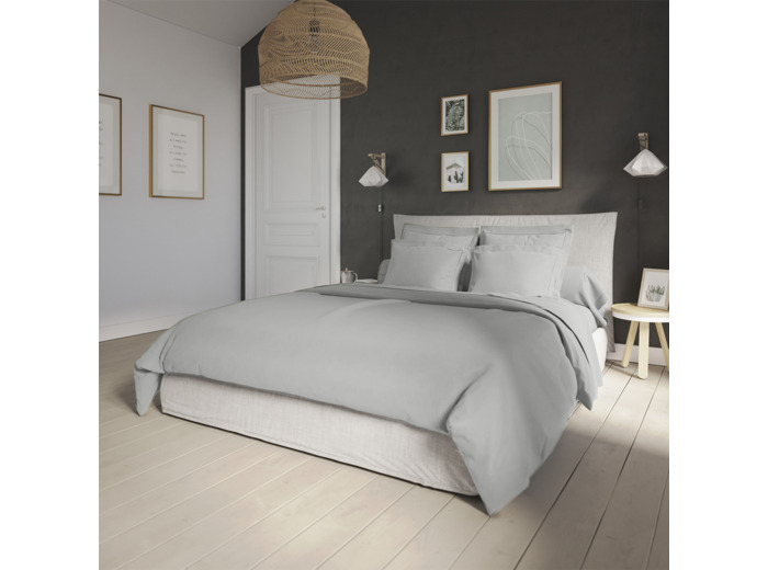 Housse de couette Influence Percale Pierre