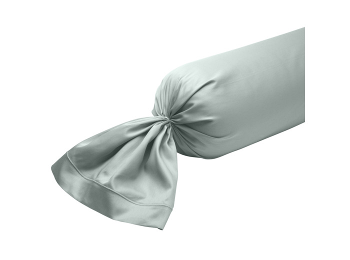 Taie de traversin Partition Satin de coton Coloris Menthe