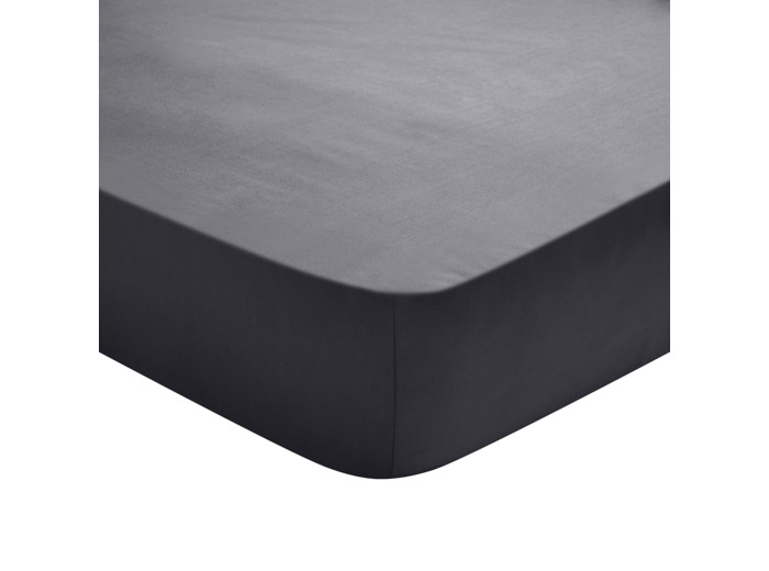 Drap Housse Studio Coton Carbone
