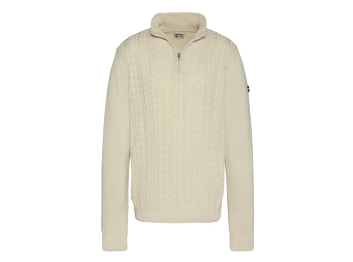 Pull camionneur maille torsadée