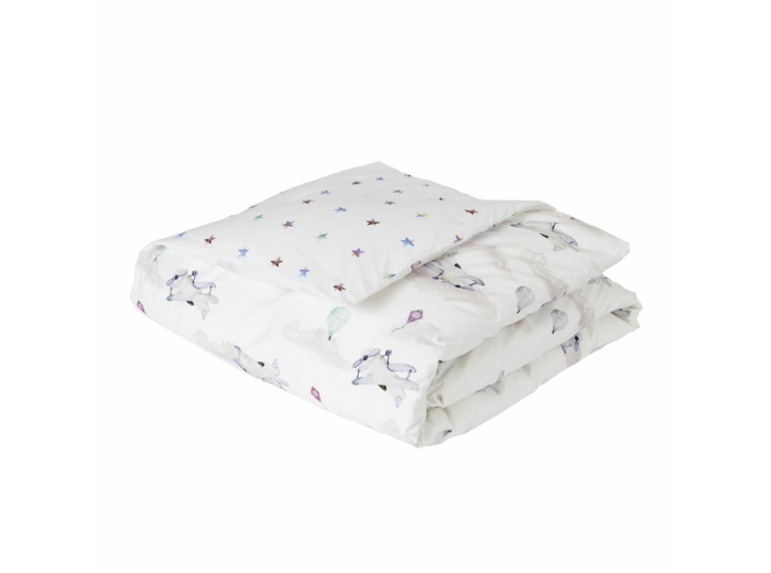 Housse de couette réversible enfant Voyage | Tradition des Vosges