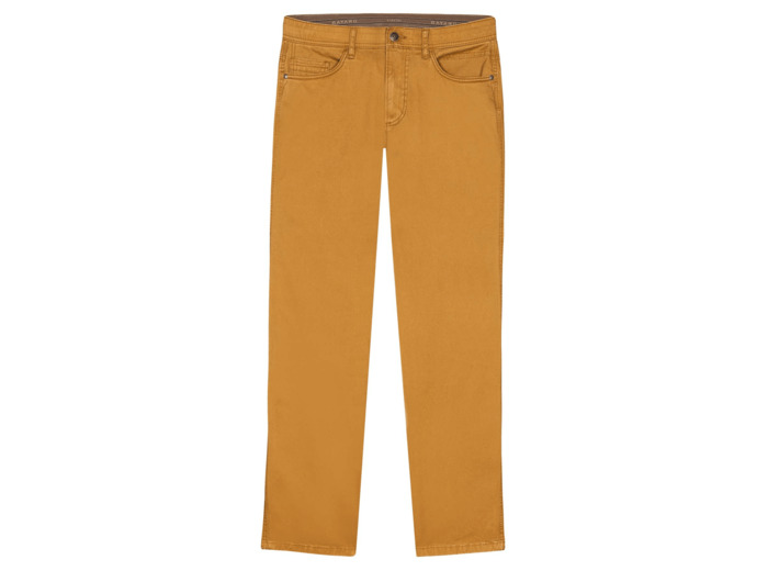 Pantalon 5 Poches En Toile Kaki