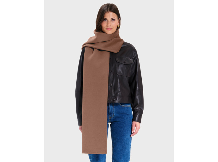 Echarpe Evy Camel en Laine