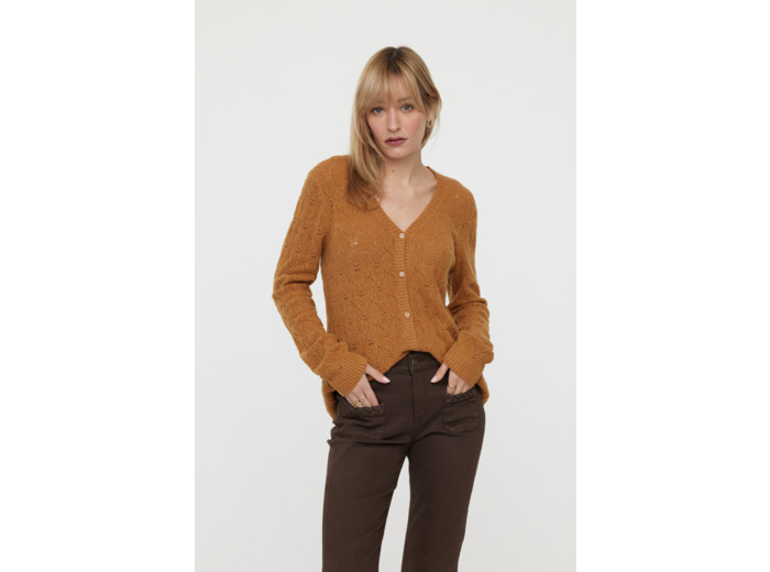Cardigan Clioty Camel