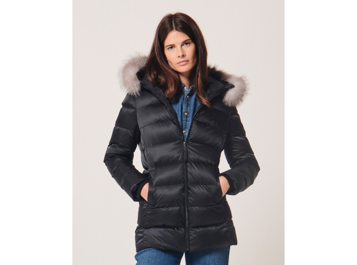 Doudoune Dalya Noir en Polyester