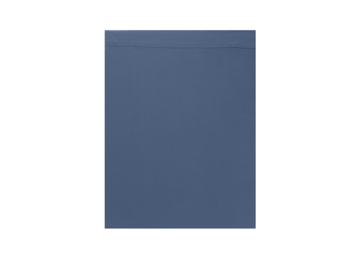 Drap plat Studio Coton Bleu