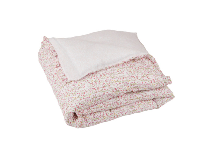 Housse couette gaze de coton imprimé | Laure | Tradition des Vosges