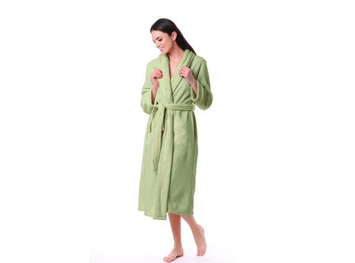 Peignoir DODO MINERAL - Coloris VERT ANIS