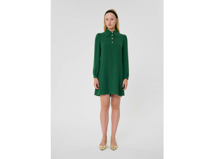 Robe Rolfo-Vert en Polyester