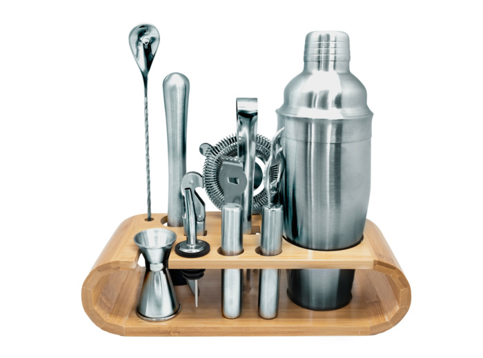 COKTAIL SET 10 pcs  support bambou