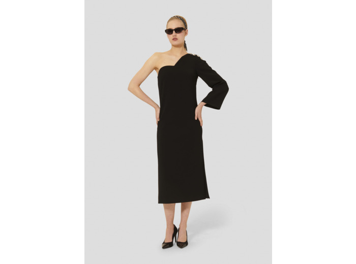 Robe Renee-Noir en Polyester