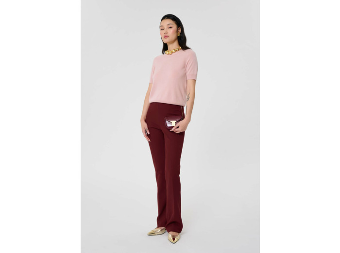 Pull Peer-Vieux Rose en Cachemire