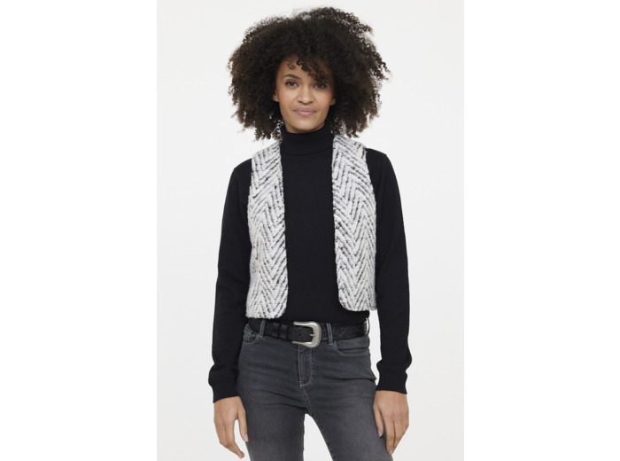 Gilet FUMIRA Ivory