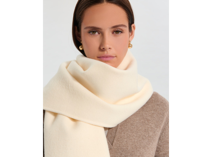 Echarpe Evy Ecru en Laine