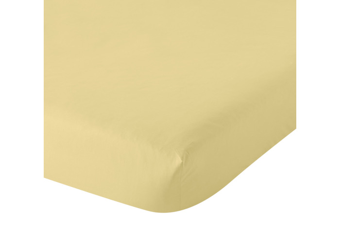 Drap housse Influence Percale Mimosa