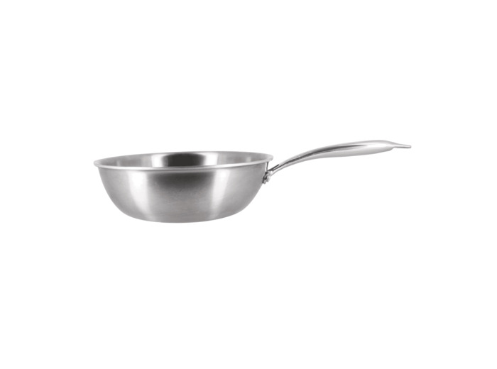 WOK TRIPLY 28cm en acier inoxydable
