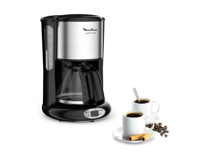 Cafetière programmable Subito inox