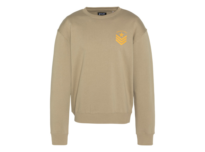 Sweatshirt imprimé army col rond