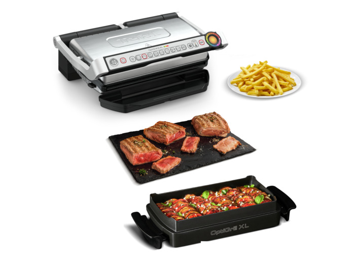Optigrill + XL 9 en 1 avec accessoire Frites, Gratins, Nuggets, Snacks & Pâtisserie