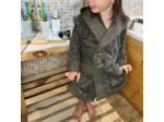 Peignoir Enfant | Eponge zéro twist | Tradition des Vosges