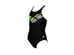Maillot de bain de sport arena Logo V Back pour filles