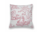 Taie d'oreiller Tendresse | Toile de Jouy | Tradition des Vosges