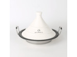 TAJINE inox 30cm avec couv.en ceramique